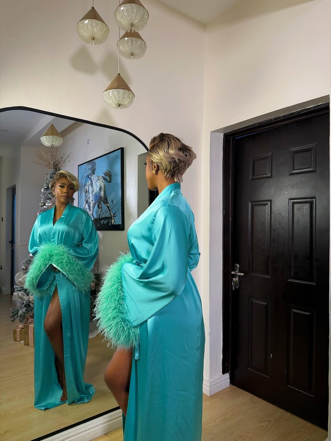 The Teal Robe